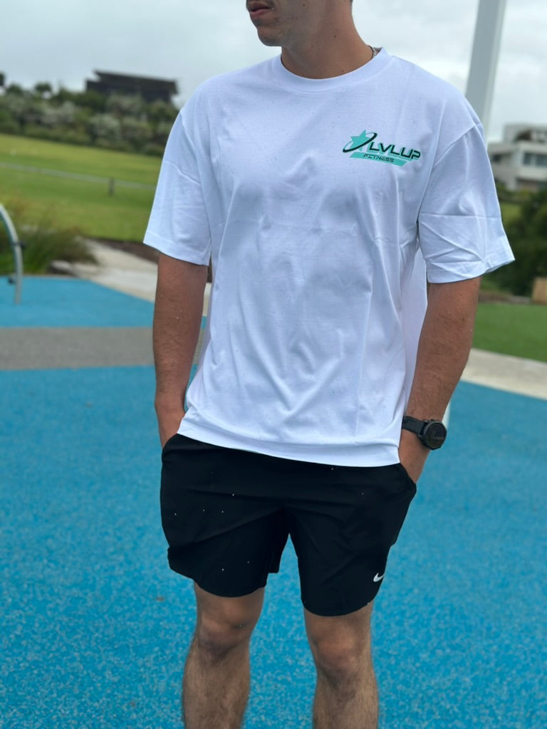 White oversized T-shirt
