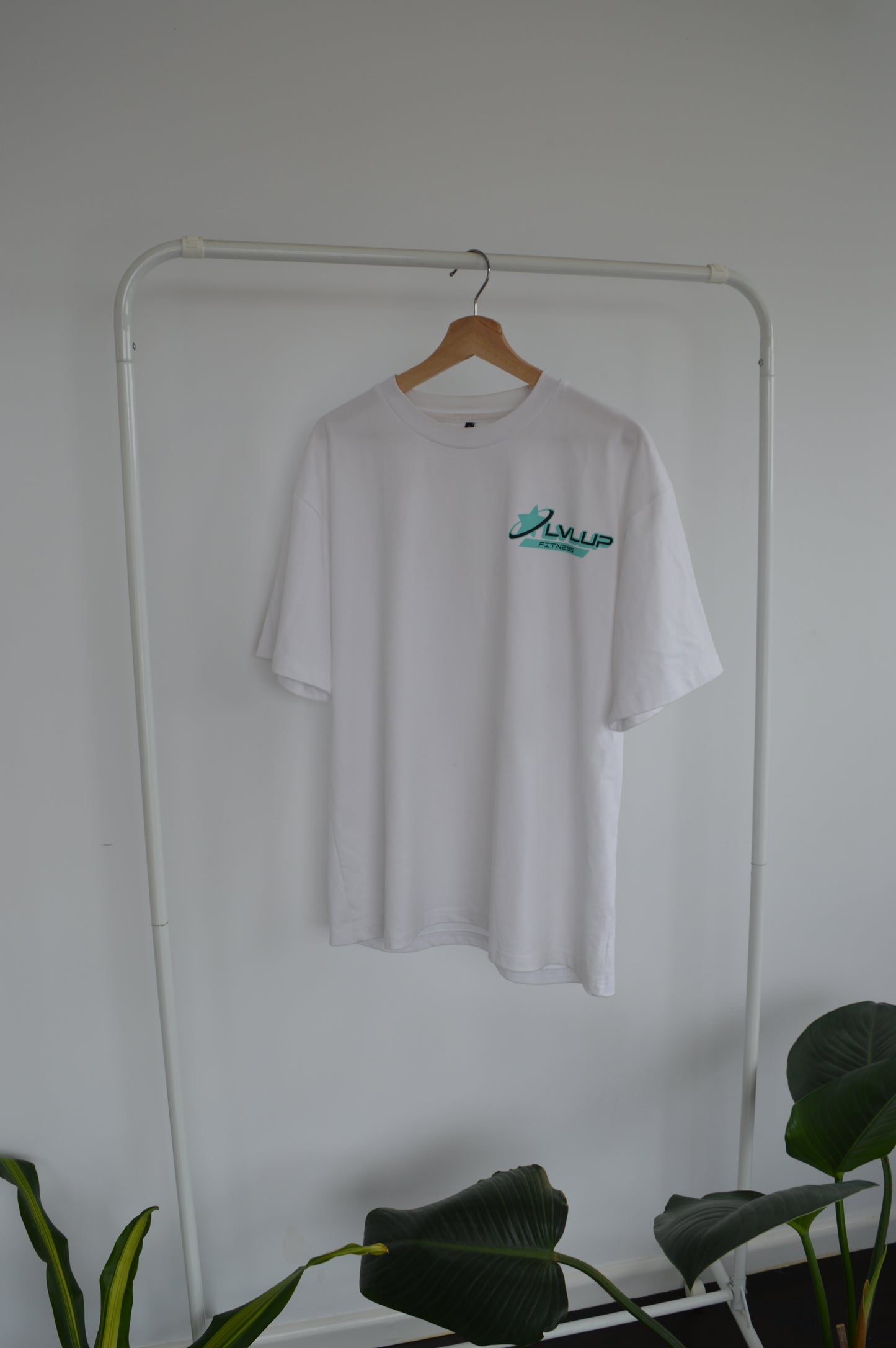 White oversized T-shirt